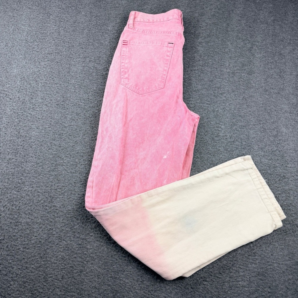 BDG Urban Outfitters Women's Size 26 High-Rise Baggy Pink Ombre Jeans